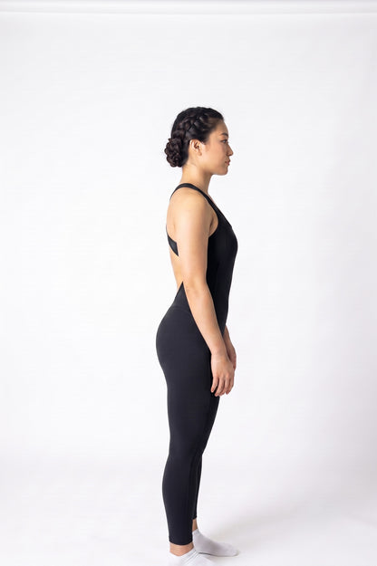Aniya Front Zip Long Unitard